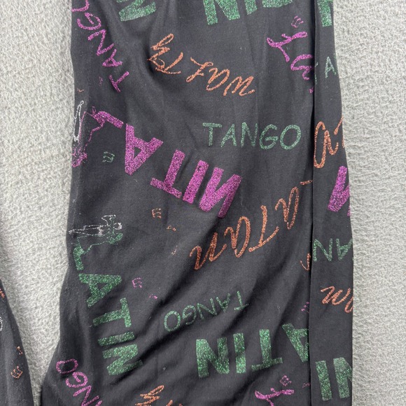 Vintage Dansco Disco Pants Small LA Made USA Tango Latin Dance Flare Halloween - Picture 12 of 12